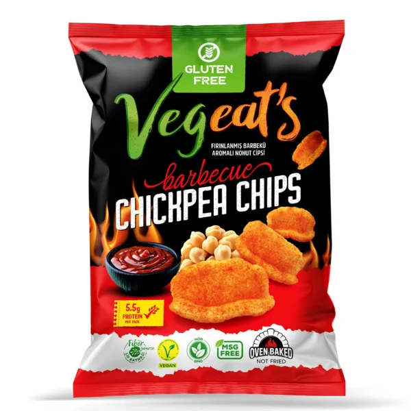 Vegeat's Fırınlanmış Barbekü Aromalı Nohut Cipsi ürün görseli