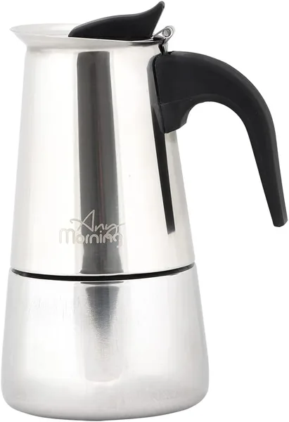 Any Morning FE001-6 Paslanmaz Çelik Moka Pot Moka pot ürün görseli