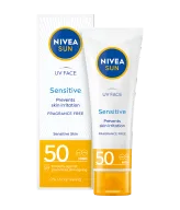 Nivea Sun UV Yüz Hassas Yatıştırıcı SPF50 Güneş Kremi Güneş Kremi ürün görseli