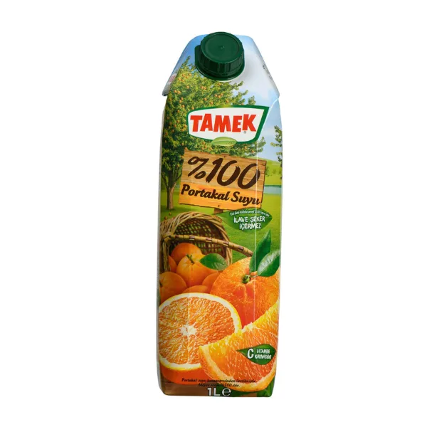 Tamek %100 Portakal Suyu