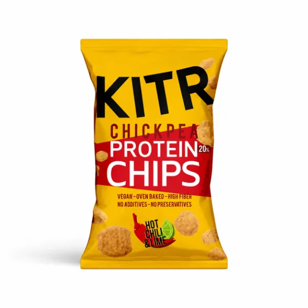 KITR Acı Biberli ve Lime Çeşnili Yüksek Proteinli Nohut Cipsi ürün görseli