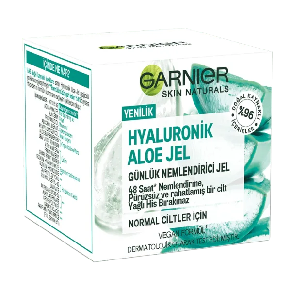 Garnier Hyaluronik Aloe Jel Günlük Nemlendirici Jel Nemlendirici krem ürün görseli
