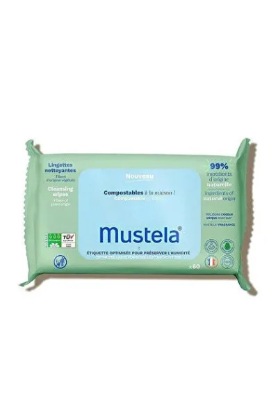 Mustela Cleansing Water Wipes